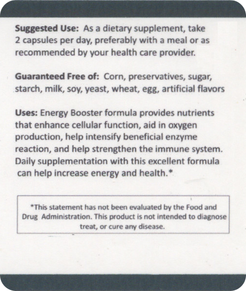 Energy & Stamina