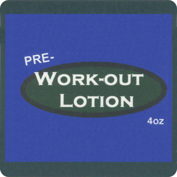 Pre Work-out Lotion